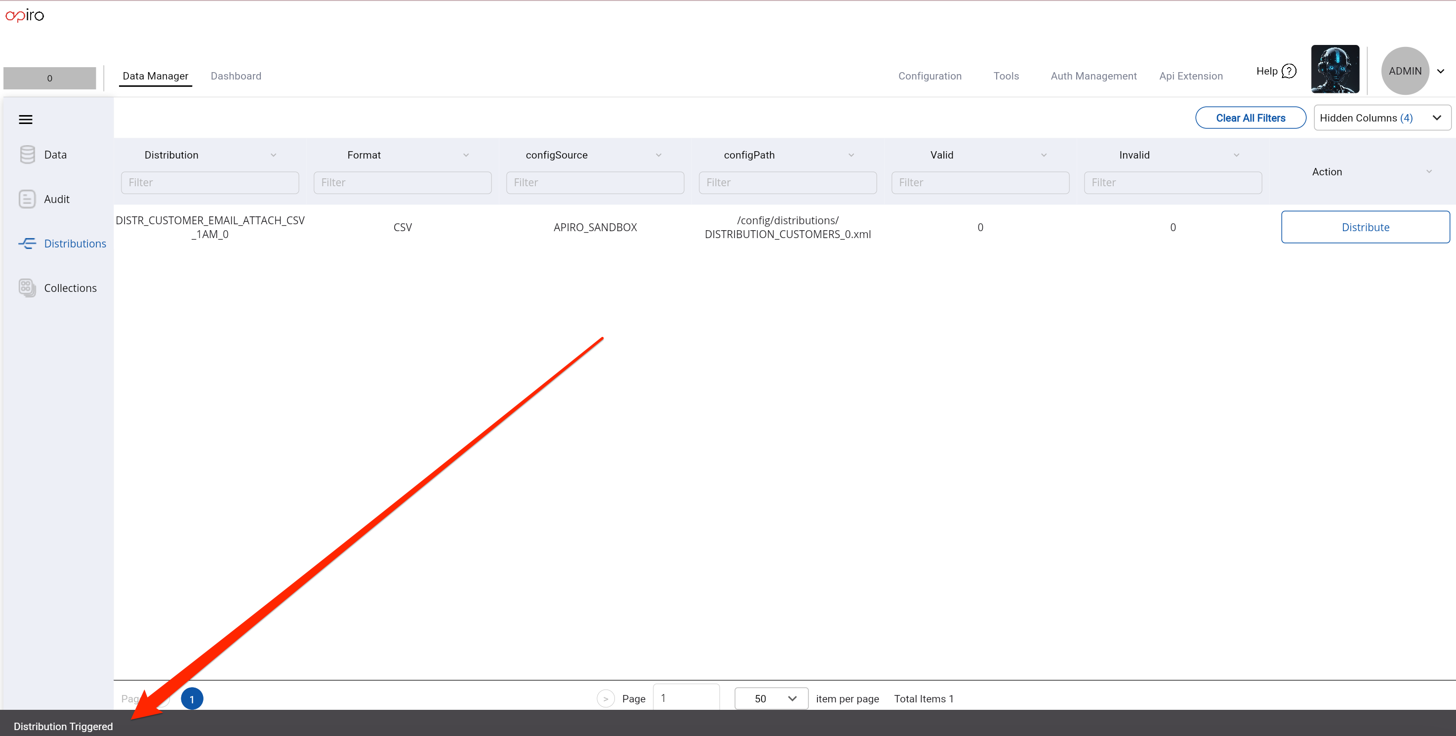 Section 12 Distributions Apiro Docs